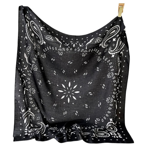 Simple Thin Square Scarf Korean Style Breathable Small Scarves 90cm Scarf Hair Band Square Handkerchief Beach