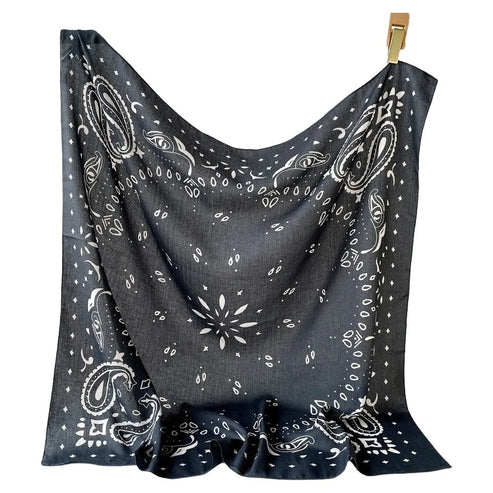 Simple Thin Square Scarf Korean Style Breathable Small Scarves 90cm Scarf Hair Band Square Handkerchief Beach