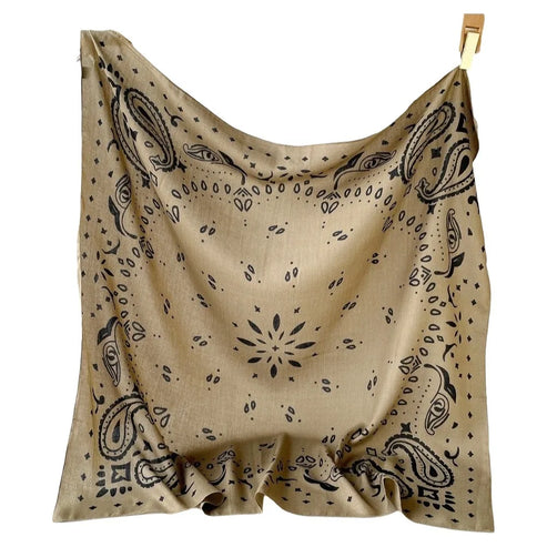Simple Thin Square Scarf Korean Style Breathable Small Scarves 90cm Scarf Hair Band Square Handkerchief Beach